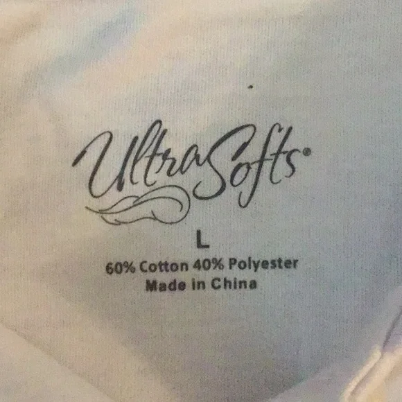 Ultra Softs Polo top Size Lg - Picture 5 of 8